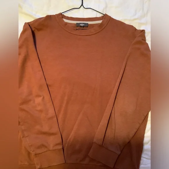 Mountain Ridge Men's Rust Sweater - Picture 1 of 3